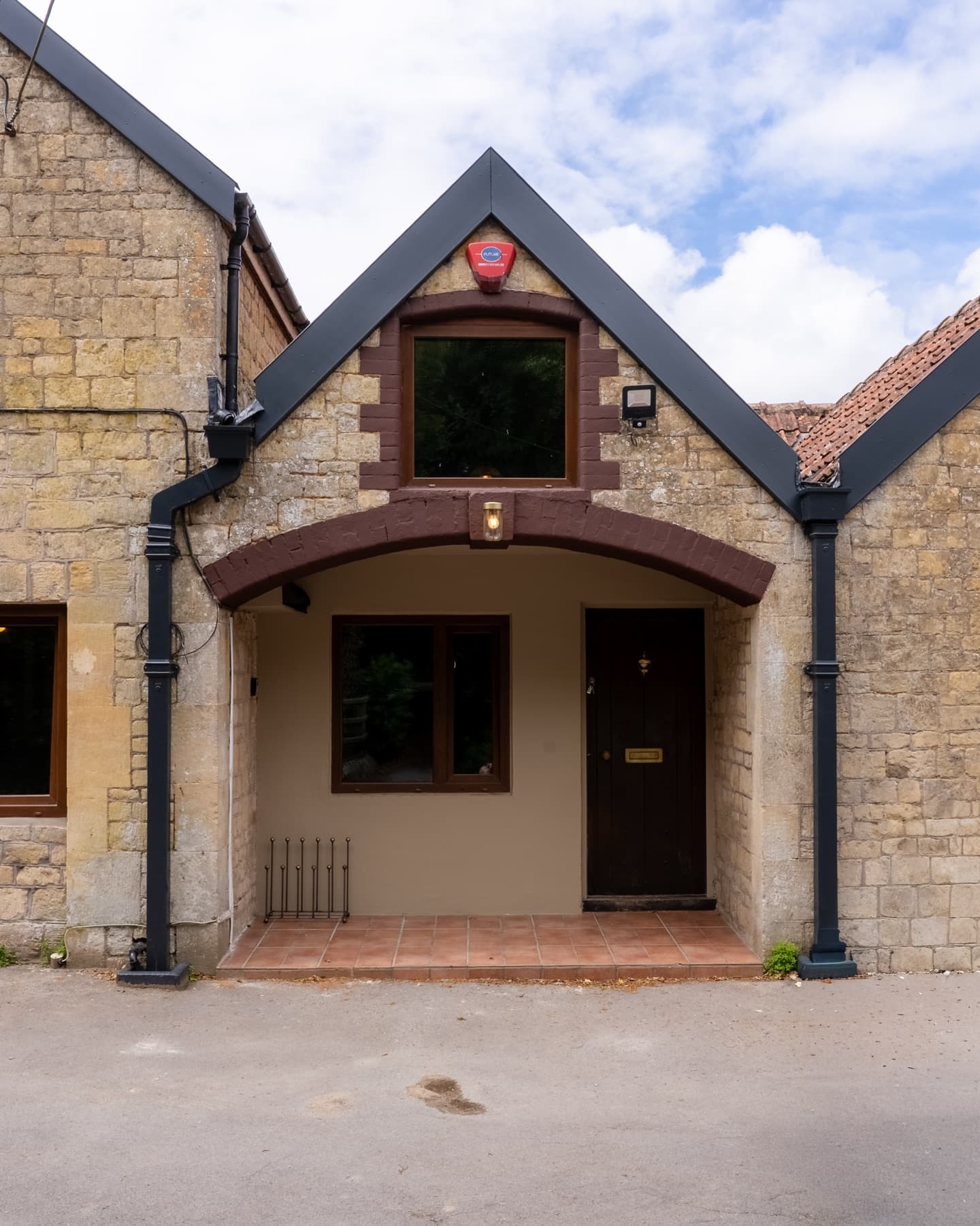 The Old Stables entrance porch
